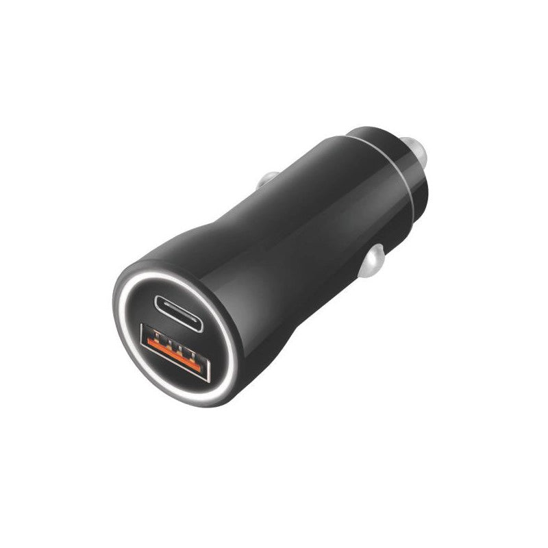 Caricabatterie 2 Usb-A/C Auto Watt 36 3743 Tiemme