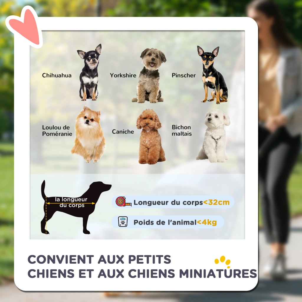 Carrello pieghevole per animali ¨C zephmum ¨C Blu, Tessuto Oxford 300D impermeabile, 4 ruote