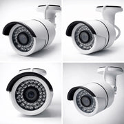 KIT 4 TELECAMERE AHD ESTERNO PER VIDEOSORVEGLIANZA INFRAROSSI 5 0MP  2,8mm 7011