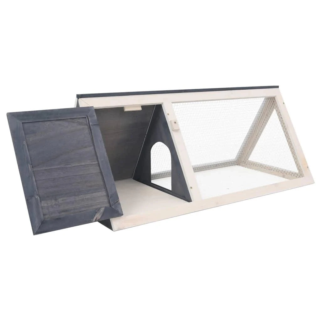Conigliera 98 x 50 x 41 cm legno grigio 02_0000600