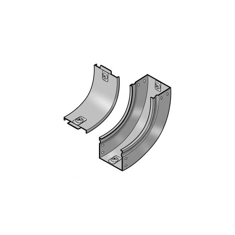 31Amc100Z Curva in Salita a 90° 100X75 mm Z P31