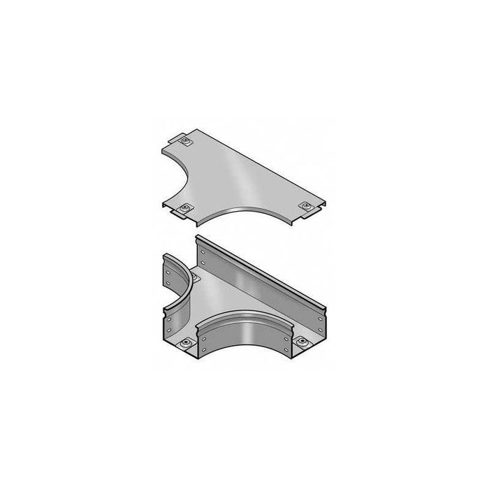 31Asc100Z Derivazione Piana a T" 100X75 mm Z P31