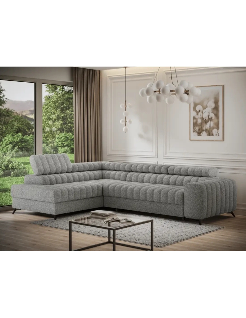 Divano ad angolo collezione KANEDOJO colore Grigio
