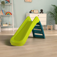 Scivolo per Bambini Pieghevole a 3 Gradini Verde