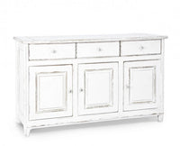 Credenza Colette 3 Ante 3 Cassetti in Legno