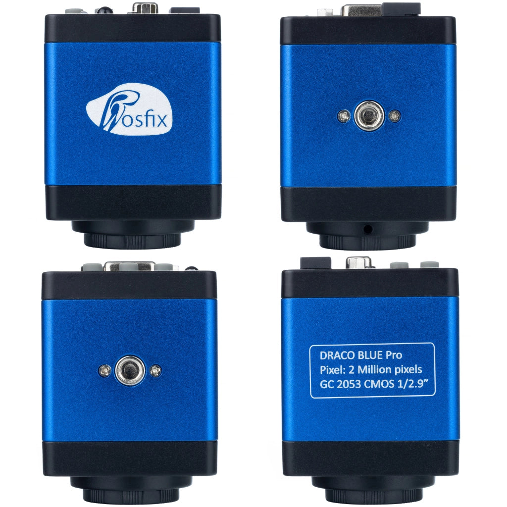 Camera Microscopica Draco Blue PRO KMDBP-HDMI-VGA – Alta Fedeltà Cromatica | 2MP, FullHD, HDMI/VGA