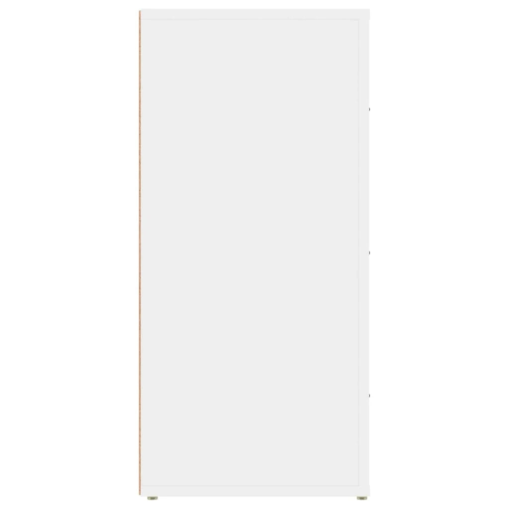 Buffet credenza cassettiera armadio mobile contenitore organizer per cucina soggiorno salotto 40 x 33 x 70 cm legno ingegnerizzato bianco 02_0030295