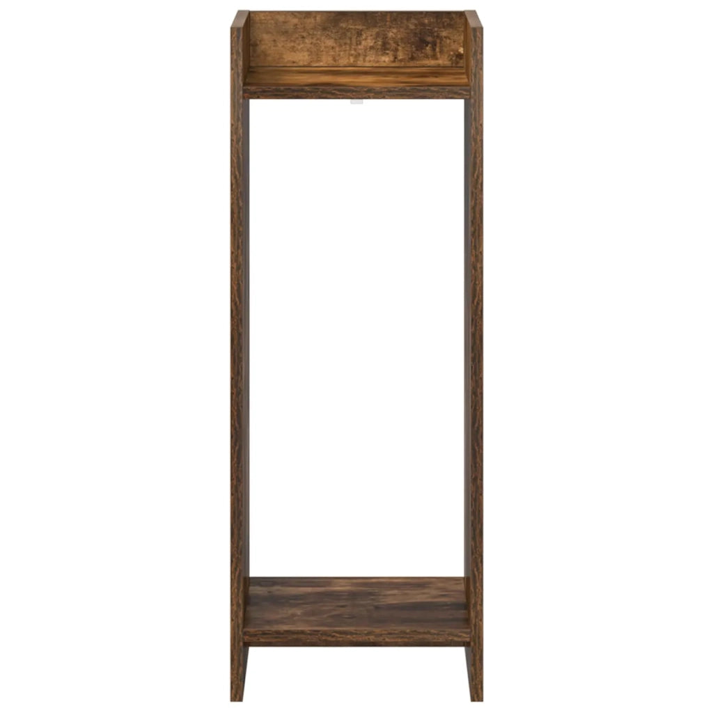Supporto per piante 2 pcs Quercia Affumicata 30 x 30 x 80 cm