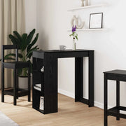 Tavolo da bar Rovere Nero 102 x 50 x 103,5 cm Legno multistrato 8003918