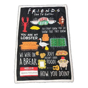 Lyo Coperta Sherpa Friends 100x150 cm