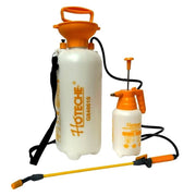 Trade Shop - Pompa Irroratrice A Pressione 8 Litri + Spruzzino Vaporizzatore Manuale 1 Litro -