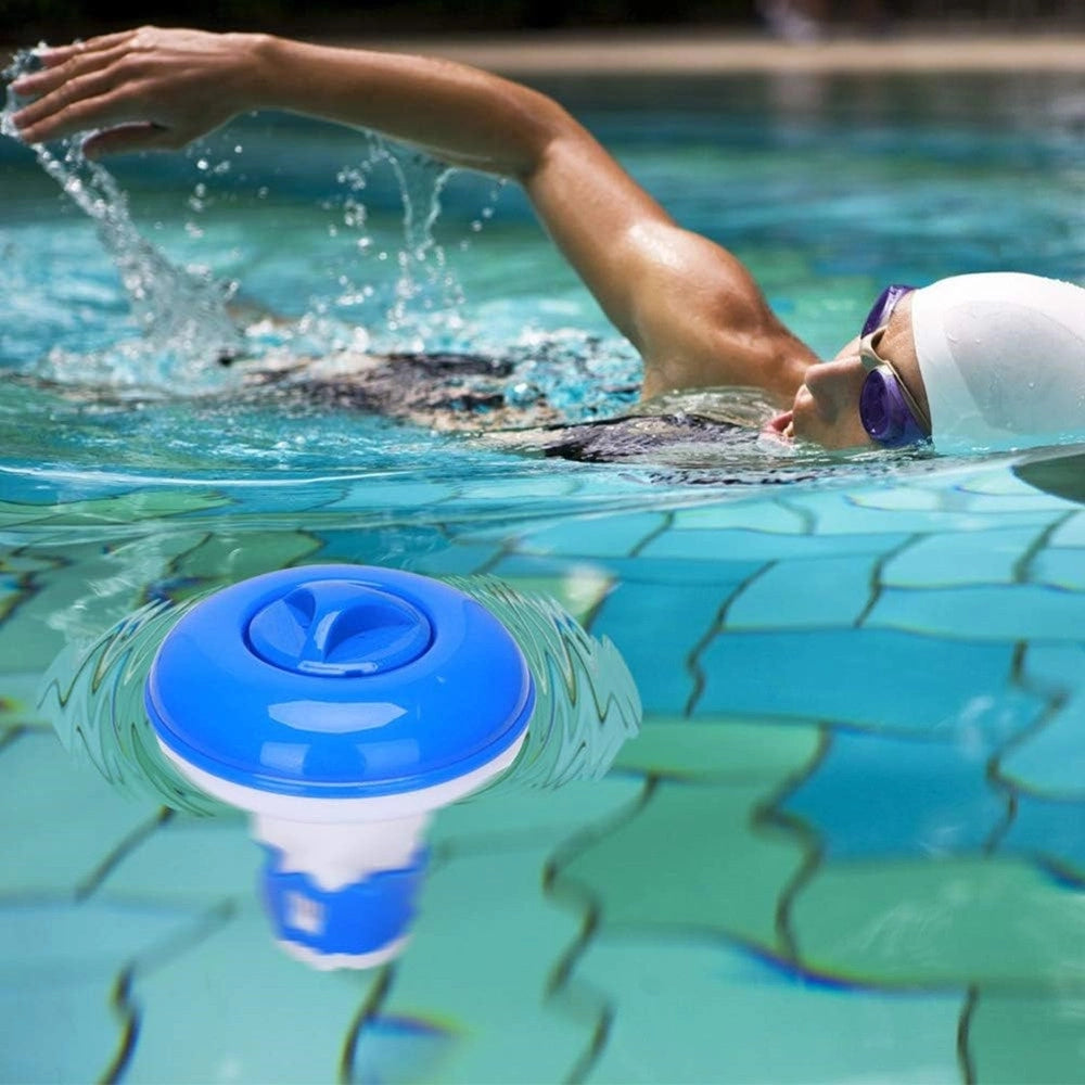 Trade Shop - Distributore Galleggiante Di Cloro Pulitore Per Piscina Vasche Idromassaggio 017051 -