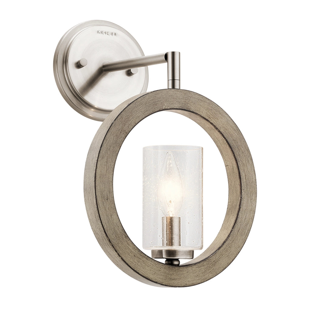 Lampada sospensione Grand Bank grigio anticato E14 Kichler