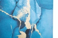 Stampa Dipinta Blu Rey cm 80X3X120