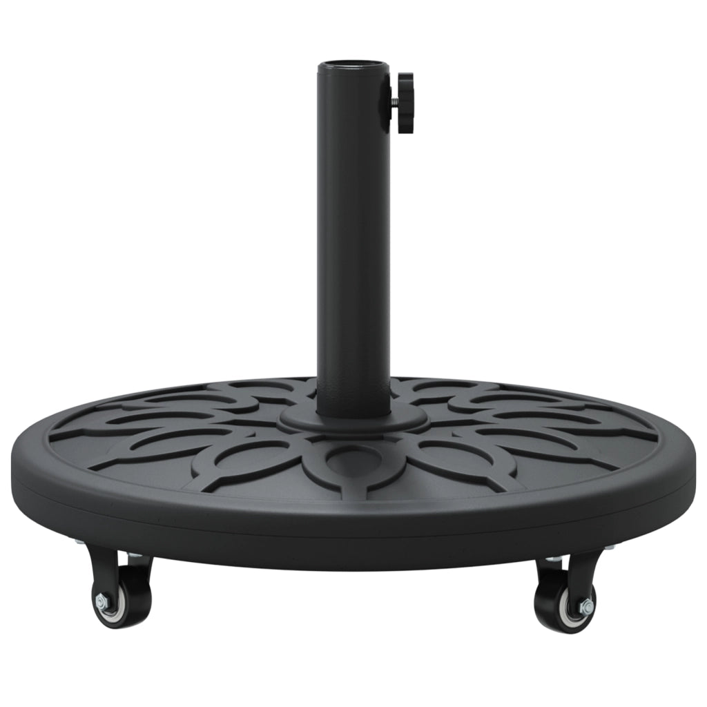 Base per Parasol  con Ruote per Poli Ã˜38-48 mm 13 kg Rotonda