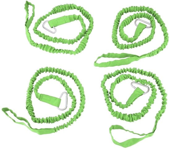 Accessori di sicurezza per remo - Leash in nylon - 4 pezzi - Funzionalità multipla - Corda di sicurezza per kayak