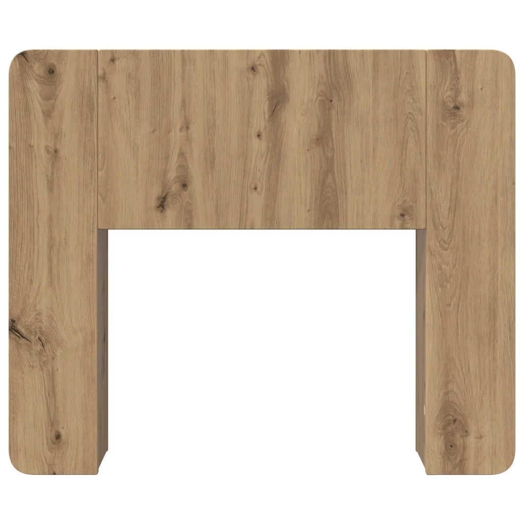 Testata del letto Rovere Artigianale Legno ingegnerizzato