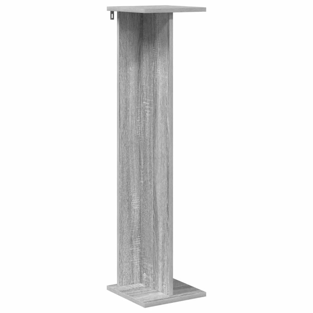 Supporto per piante 2 pcs Sonoma grigia 25 x 25,5 x 100,5 cm 899637