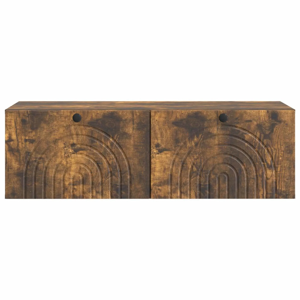 Mobile Porta TV da Muro Rovere Fumo 99 x 41 x 30 cm