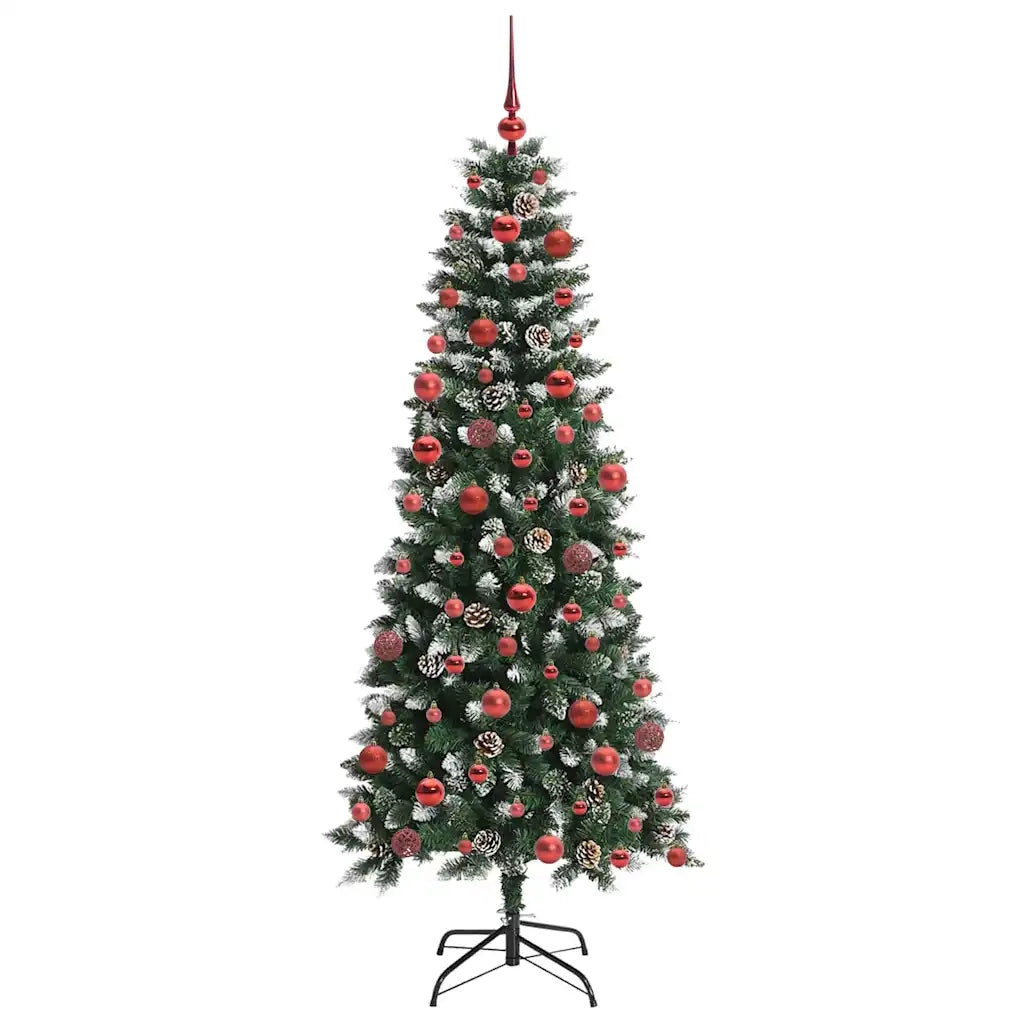 Albero di Natale artificiale con 300 LED Verde 180 cm 3395820