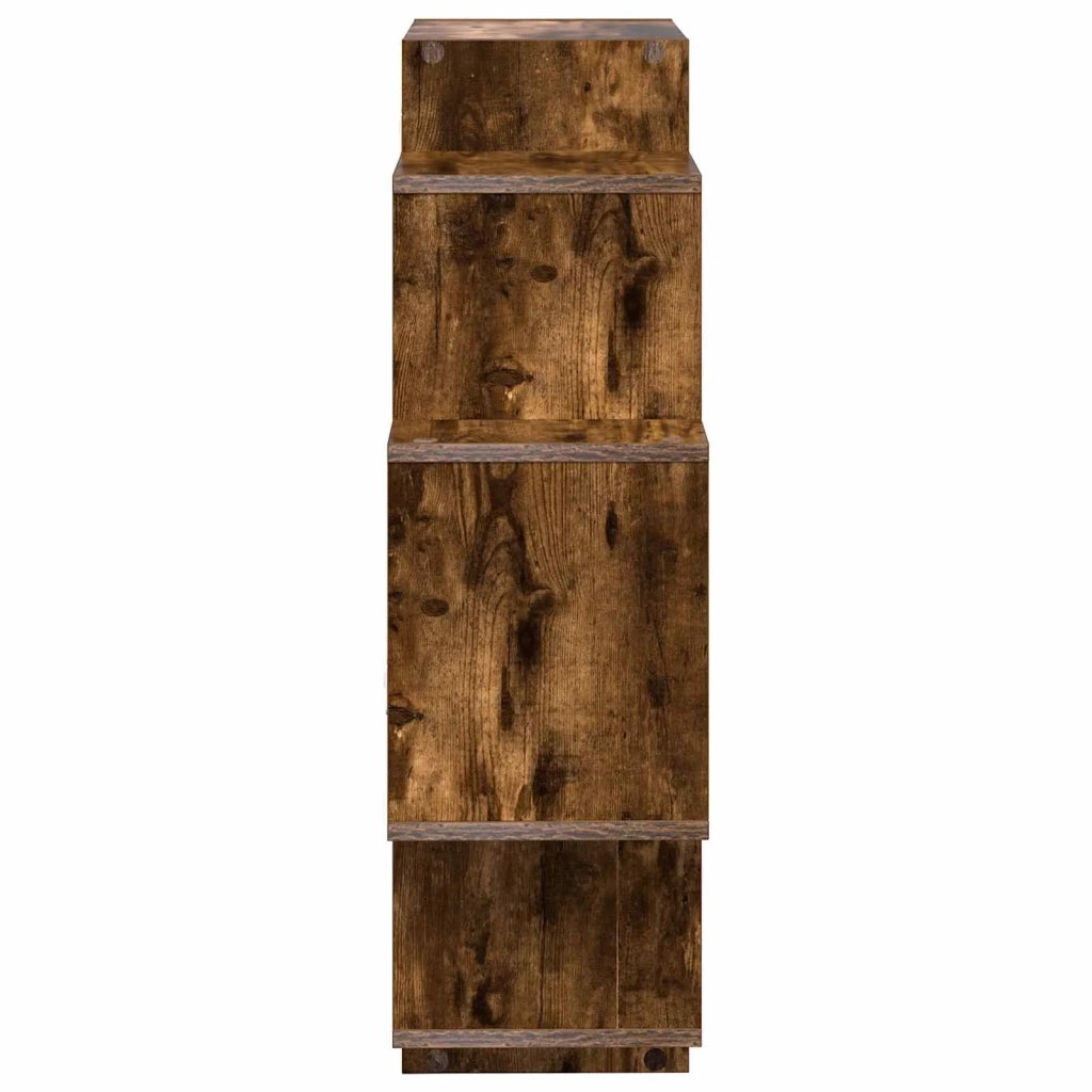 Scaffale da parete Rovere Fumo 90 x 25 x 90 cm 8012176