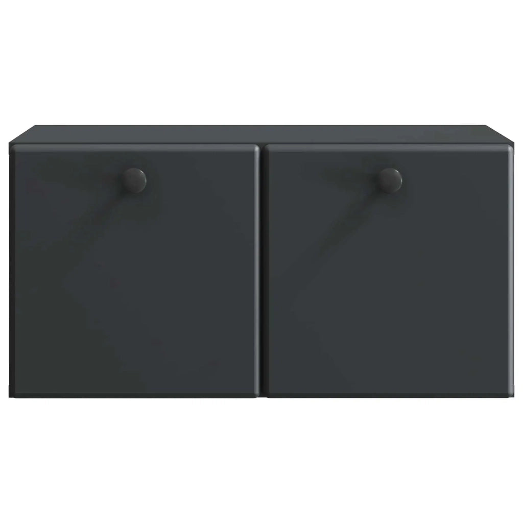 Mobile Porta TV da Muro 59,5 x 31 x 30 cm Nero 899216