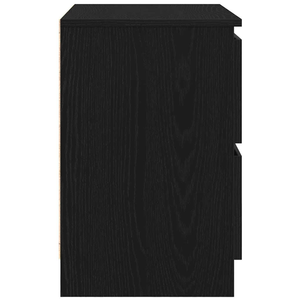 Mobile Porta TV Nero 60x35x54 cm in Legno Multistrato