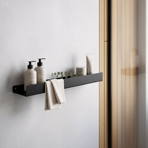 Mensola Da Bagno Sf04 60cm Black Matt