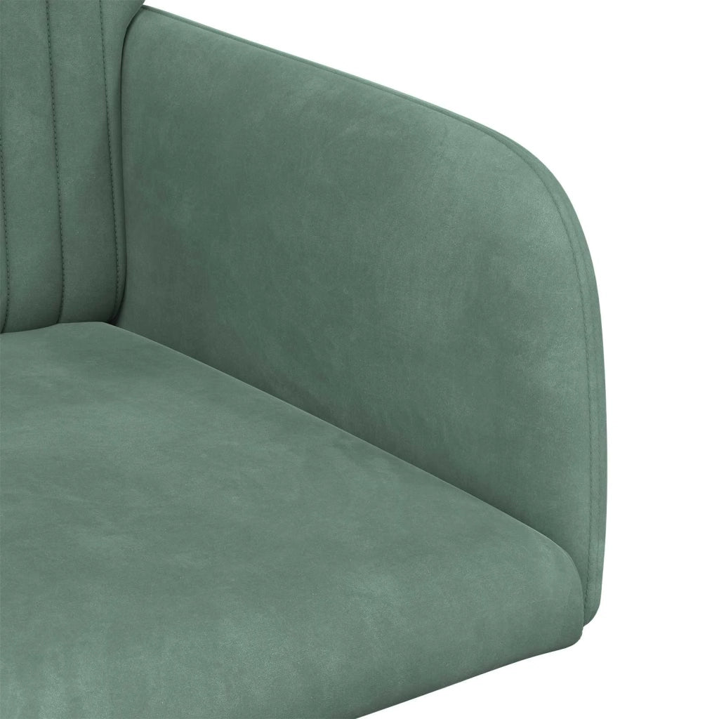 Sedie da pranzo 4 pz Velluto Verde Mare 55 x 50 x 84 cm 3428382