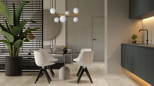 Lampada pendente Modern in Metallo Ring Ottone