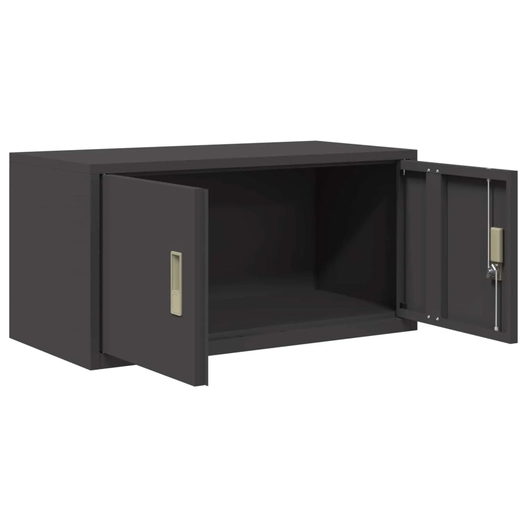 Armadio Nero 80 x 40 x 40 cm Acciaio 891670