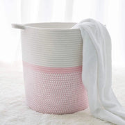 Mandina di cotone Rosa Mancavasca per giocattoli in camera da bambini H41 x D36 x U34 cm