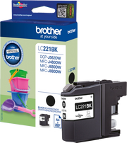 Brother LC221BK cartuccia d'inchiostro 1 pz Originale Nero