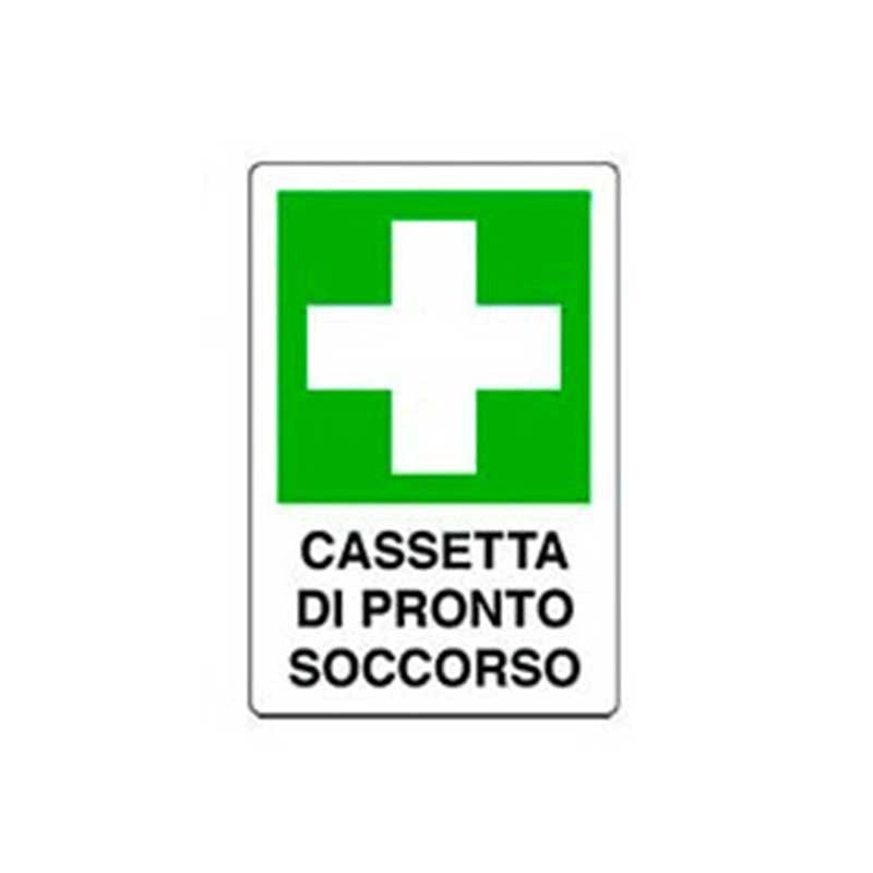 Cartello cassetta di pronto soccorso cm 20X30