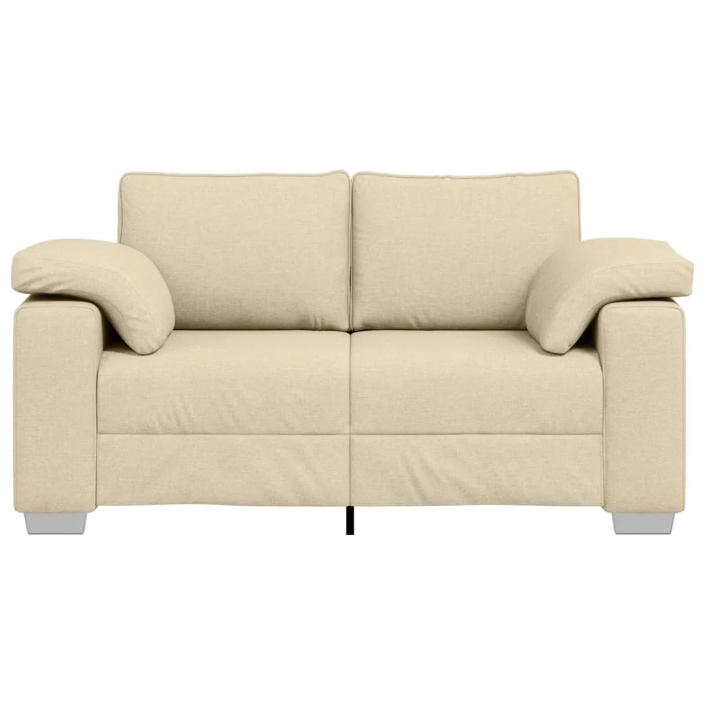 Divano-Sofa-Divanetto Crema 160 x 77 x 82 cm Tessuto