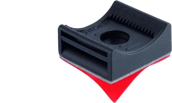 Sokkolo per adesivi - nastri adesivi a doppia faccia 10 mm - gestione cavi ordinata - pacchetto da 10 - resistente al calore UL94-V0