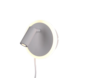 Applique Parete Led Doppia Illuminazione Moderna Bianco Jordan GD Trio