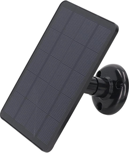 Pannello solare per ricarica rapida - Braccio regolabile - Resistente al maltempo - Lunghezza cavo 4M - 4W 5V - Adatto per illuminazione di emergenza - piccoli elettrodomestici - illuminazione domestica.