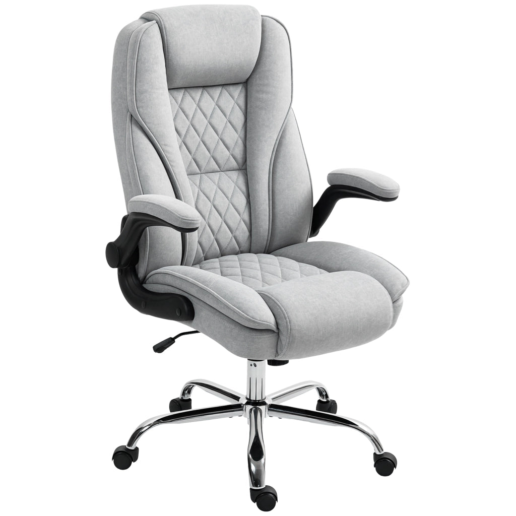 Sedia da ufficio ergonomica ¨C zephmum ¨C Grigio 70x70x114-122 cm