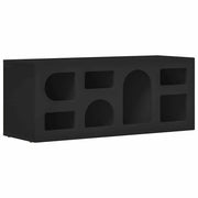 Mobile TV | Armadietto TV | Mobile Porta TV Nero 100 x 35 x 40 cm Legno multistrato