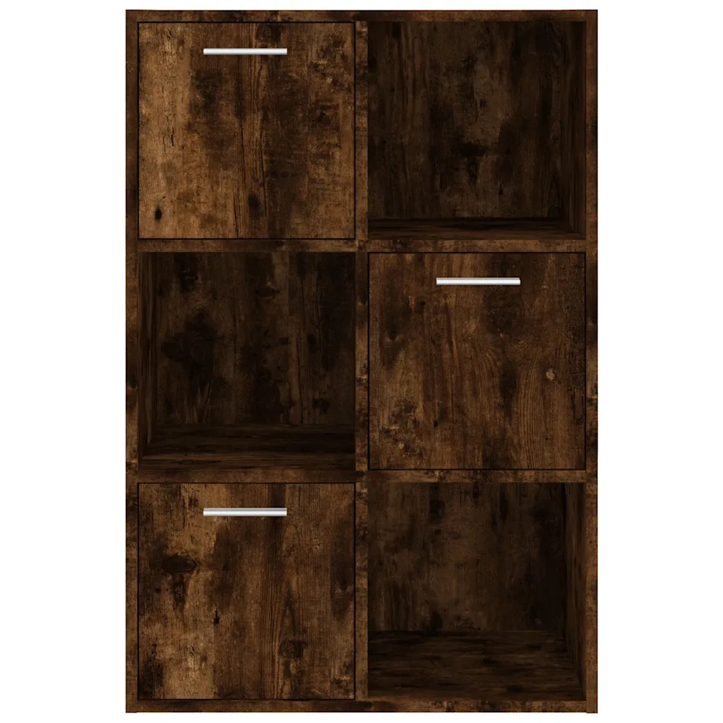 Mobile Contenitore in Rovere Fumo 60x29,5x90 cm CFW2763817