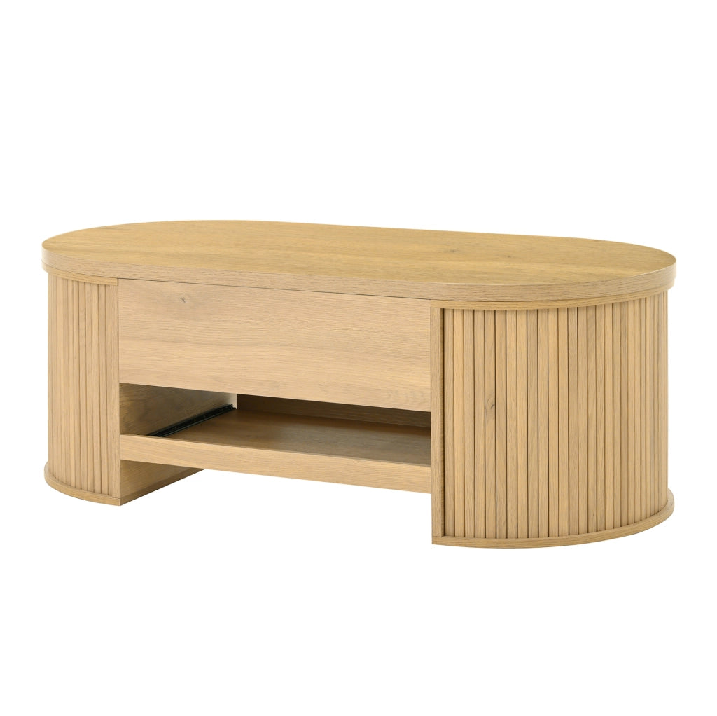 Set soggiorno con tavolino elevabile e mobile TV in MDF