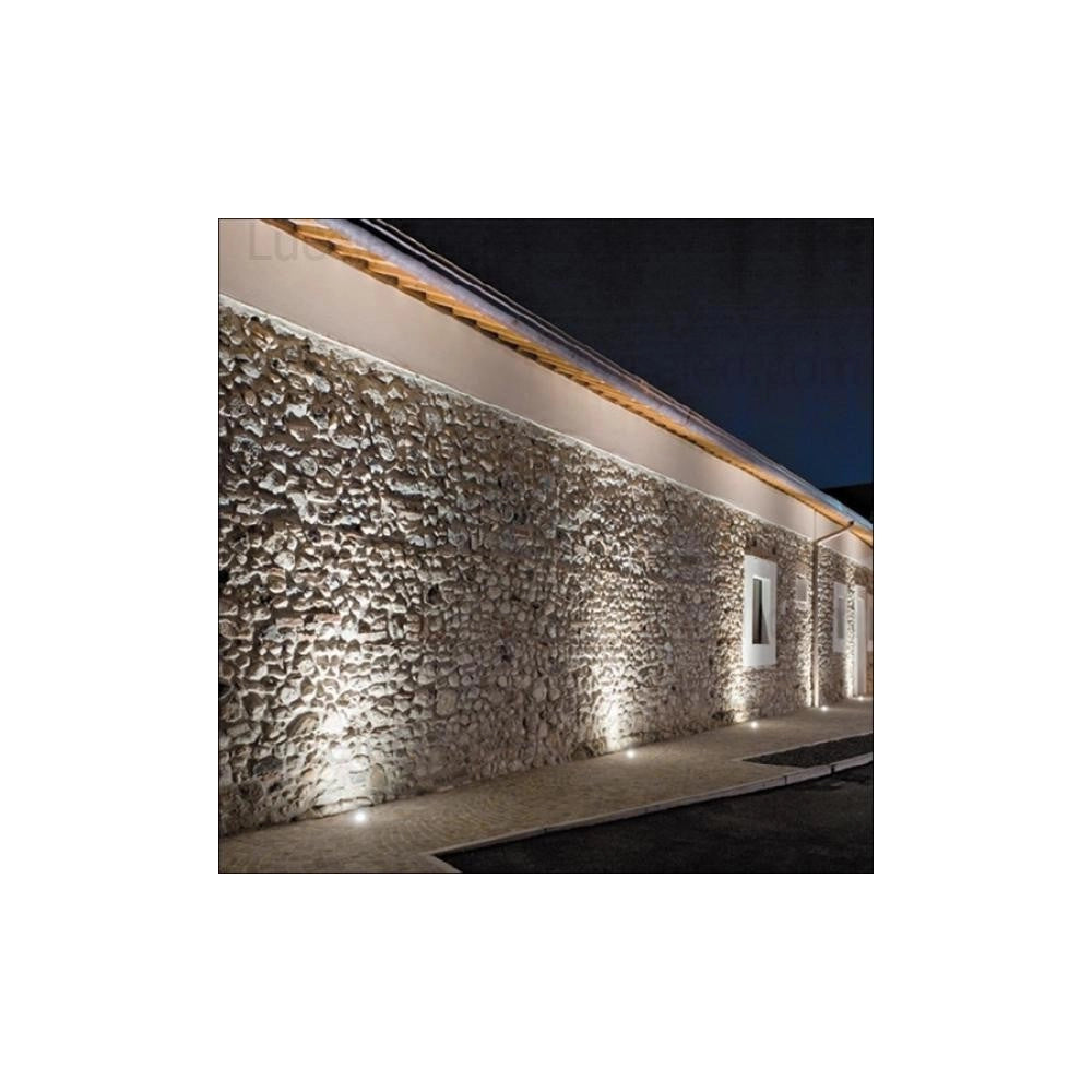 Trade Shop - Faretto Led Wisdom 1w 90lm Segnapasso Calpestabile Da Incasso Per Esterni Ip65 -