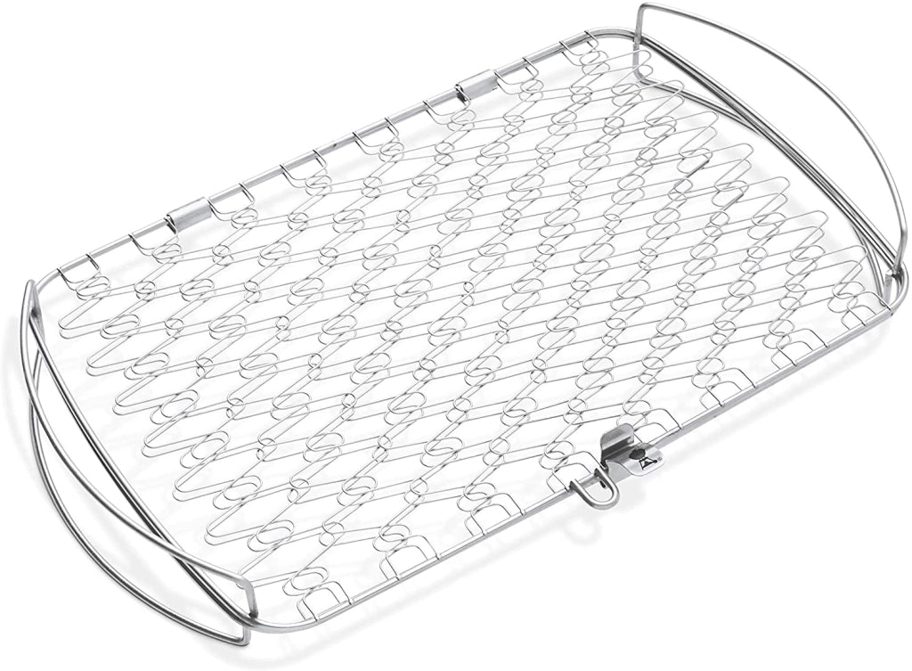 Graticola da Pesce Grande Barbecue Gas o Carbone Griglia Weber