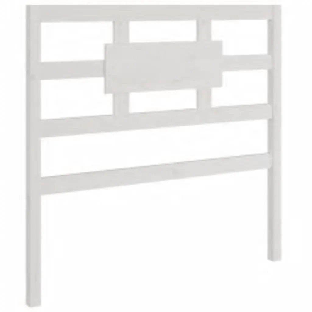 Giroletto-Struttura Letto Bianco in Legno Massello 90x200 cm 688045