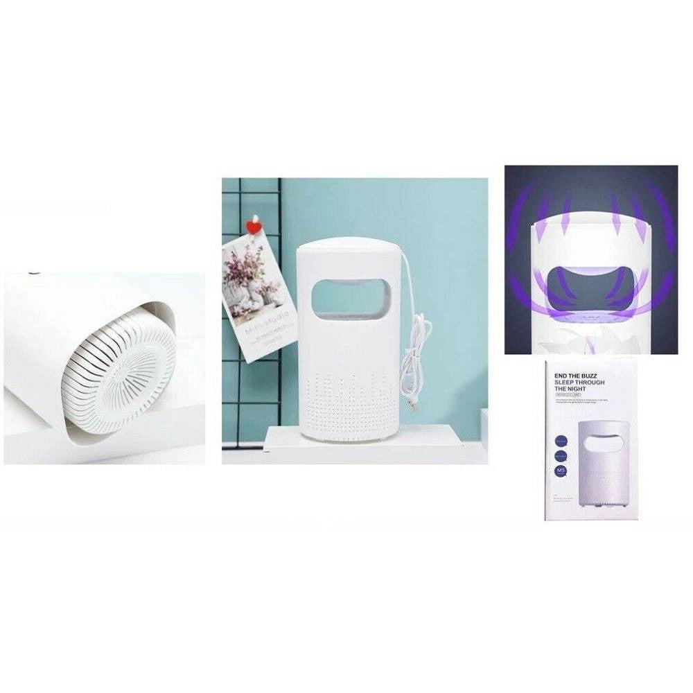 Trade Shop - Aspiratore Lampada Led Zanzara Anti Zanzare Zanzariera Elettrica Usb -