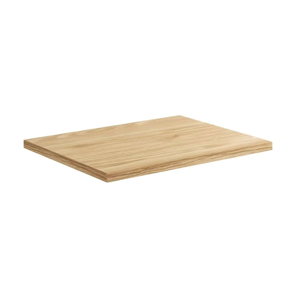 Piano lavabo YOKA – Finitura rovere chiaro, 70 cm