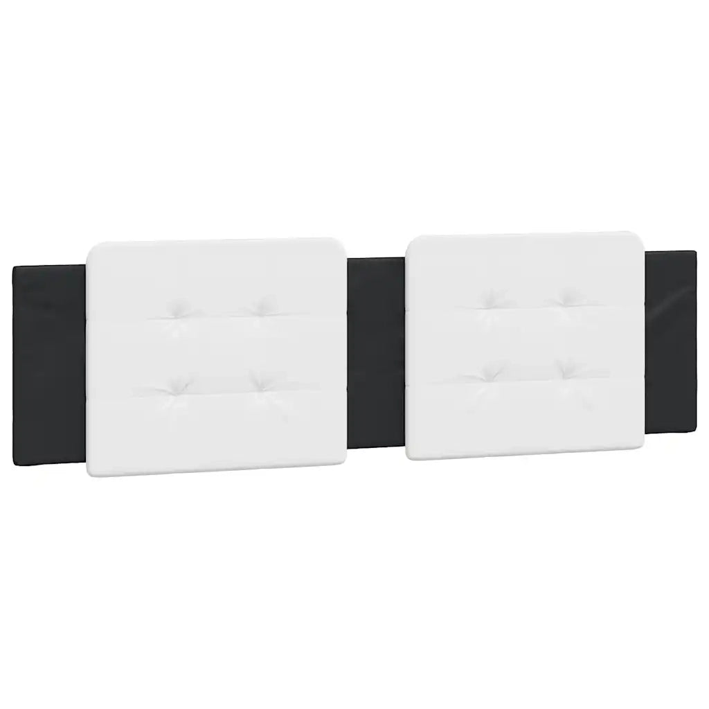 Giroletto senza Materasso Zadar Nero e Bianco 180x200 cm in Similpelle 3208203