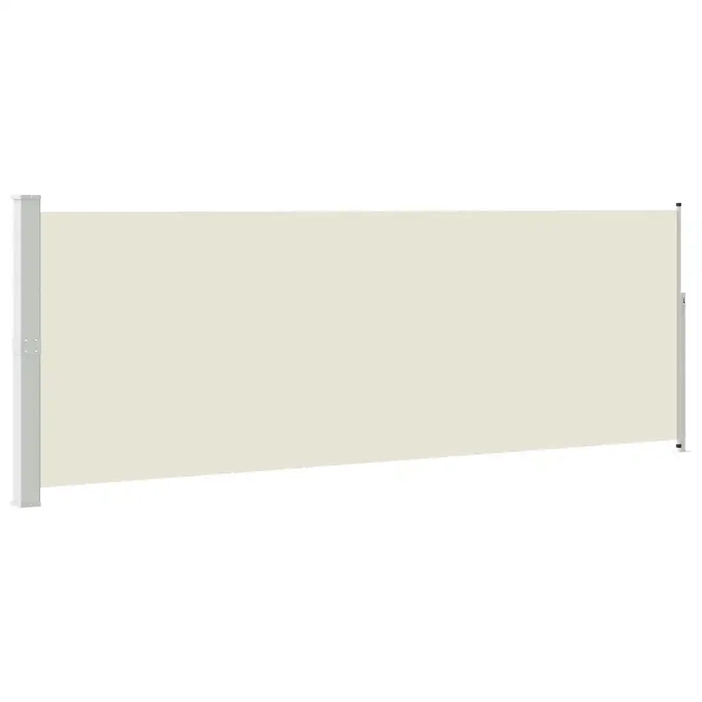 Tenda da Sole Laterale Retrattile 160 x 500 cm Crema