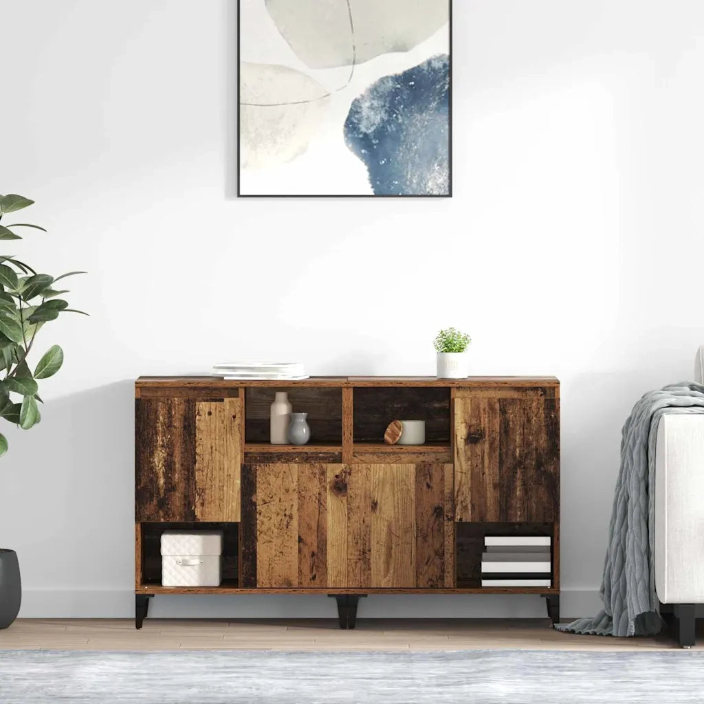 Sideboards 2 pcs Legno vecchio 60 x 35 x 70 cm